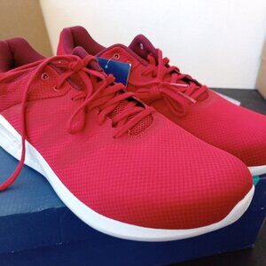 ASICS Comutora Men's Running Shoe; Classic Red/Burgundy Size 10 NEW CONDITION